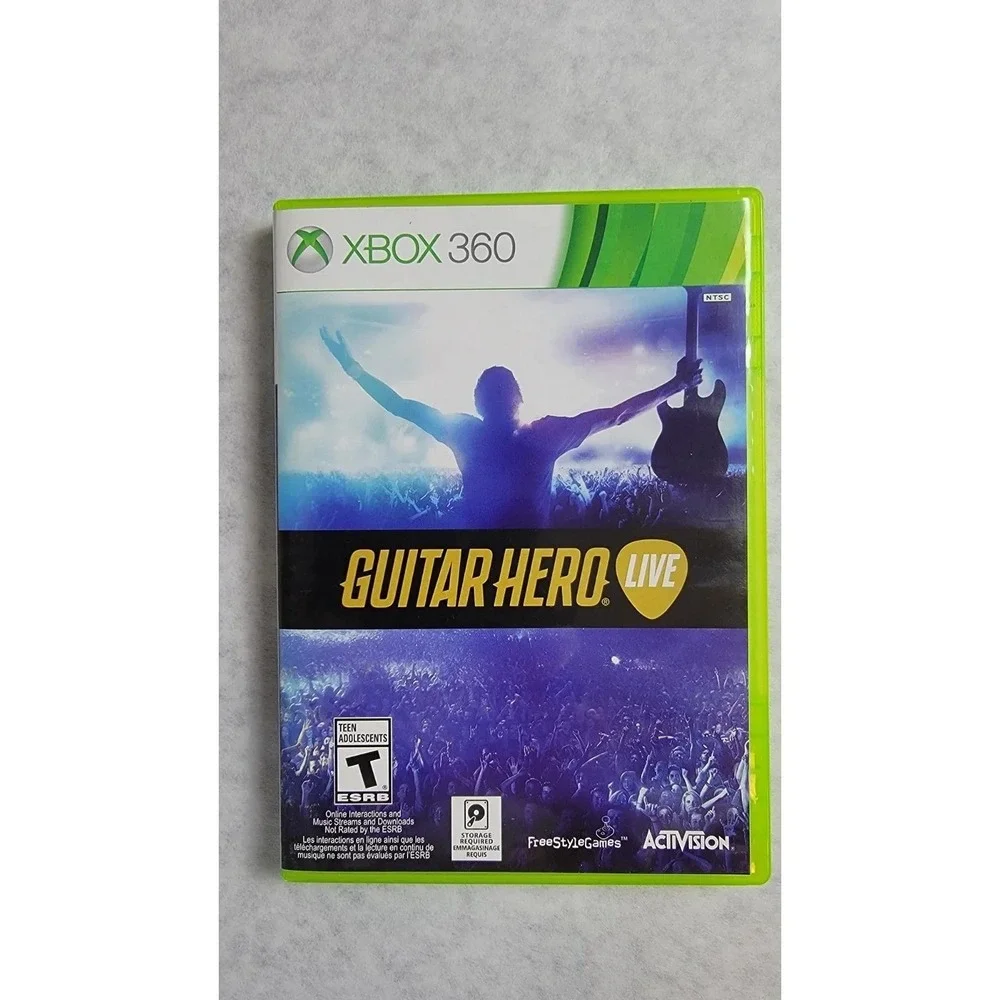 Guitar Hero Live Xbox 360 Video Game Tested & Working